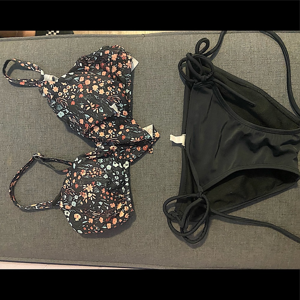 two piece bathing suit